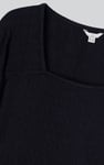 Women's Square Neck Jersey Mini Dress