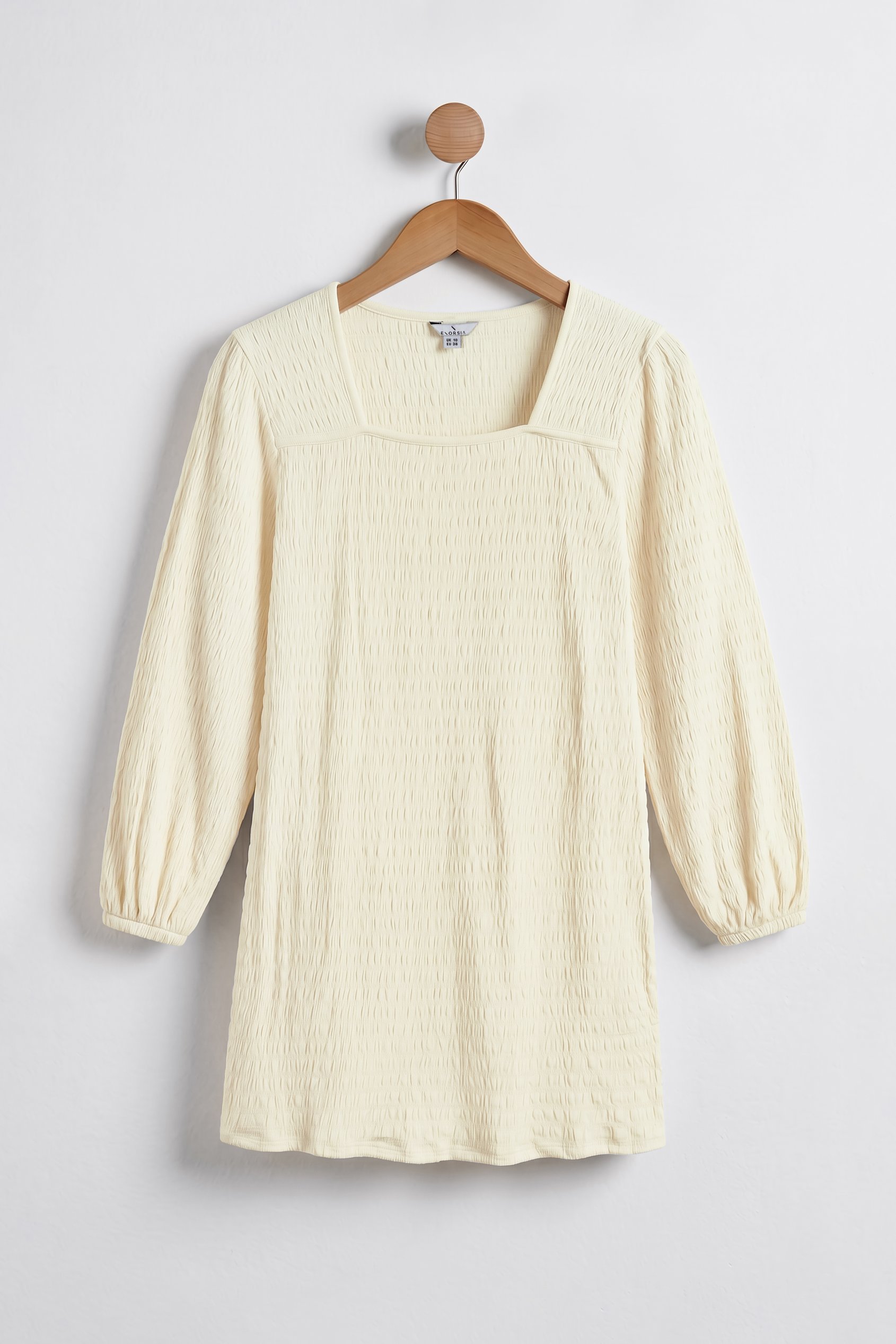 Women's Square Neck Jersey Mini Dress