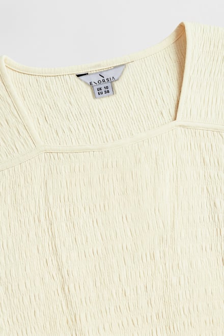 Women's Square Neck Jersey Mini Dress