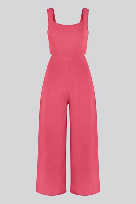 Strappy Wide Leg Jumpsuit