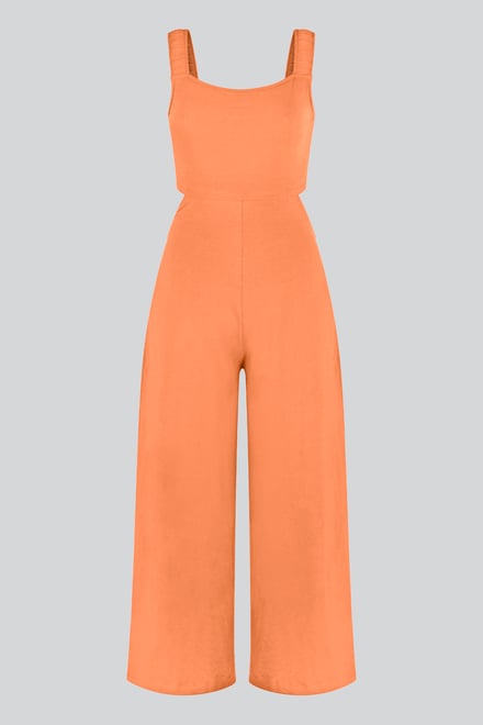 Strappy Wide Leg Jumpsuit