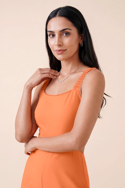 Strappy Wide Leg Jumpsuit