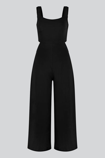 Strappy Wide Leg Jumpsuit