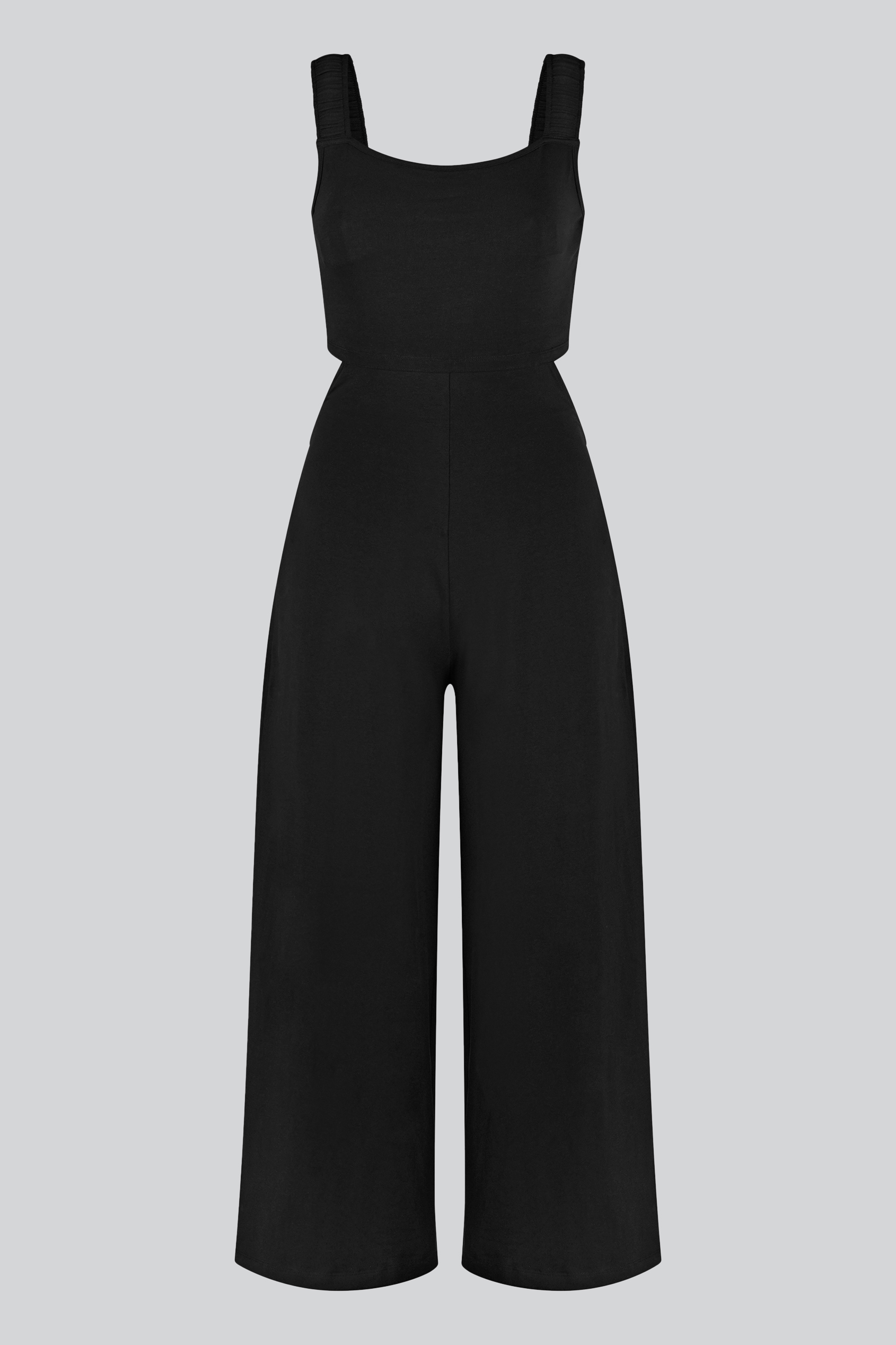 Strappy Wide Leg Jumpsuit