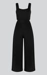Strappy Wide Leg Jumpsuit