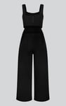Strappy Wide Leg Jumpsuit