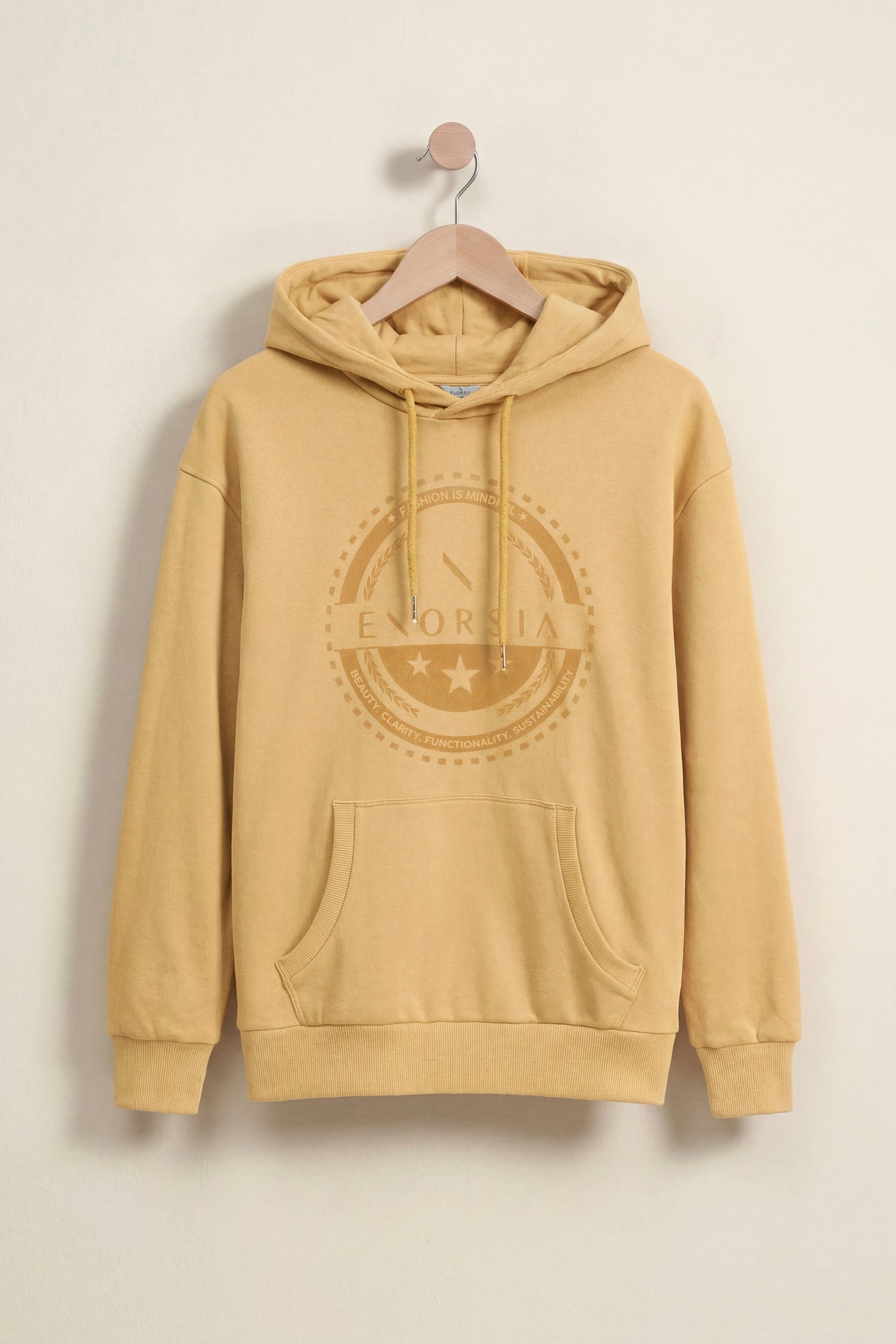 Women Drop Shoulder Printed Hoodie
