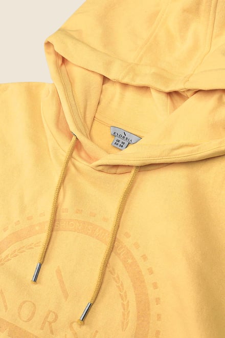 Women Drop Shoulder Printed Hoodie