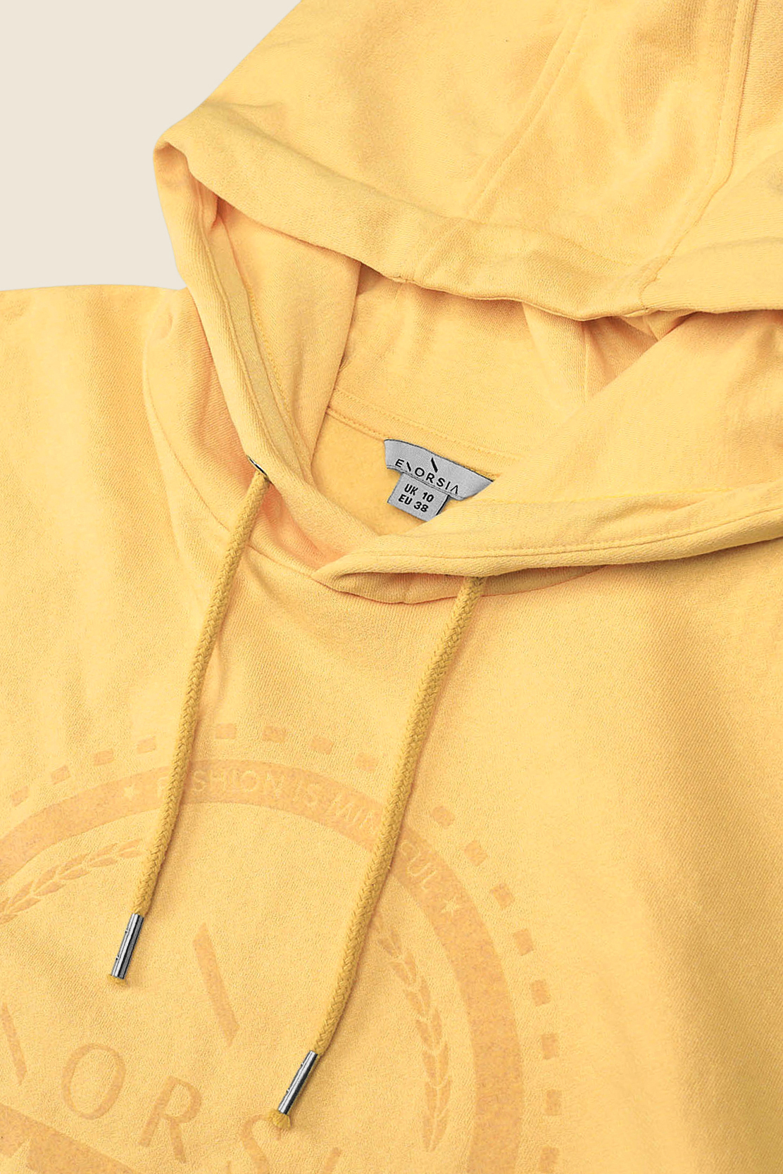 Women Drop Shoulder Printed Hoodie