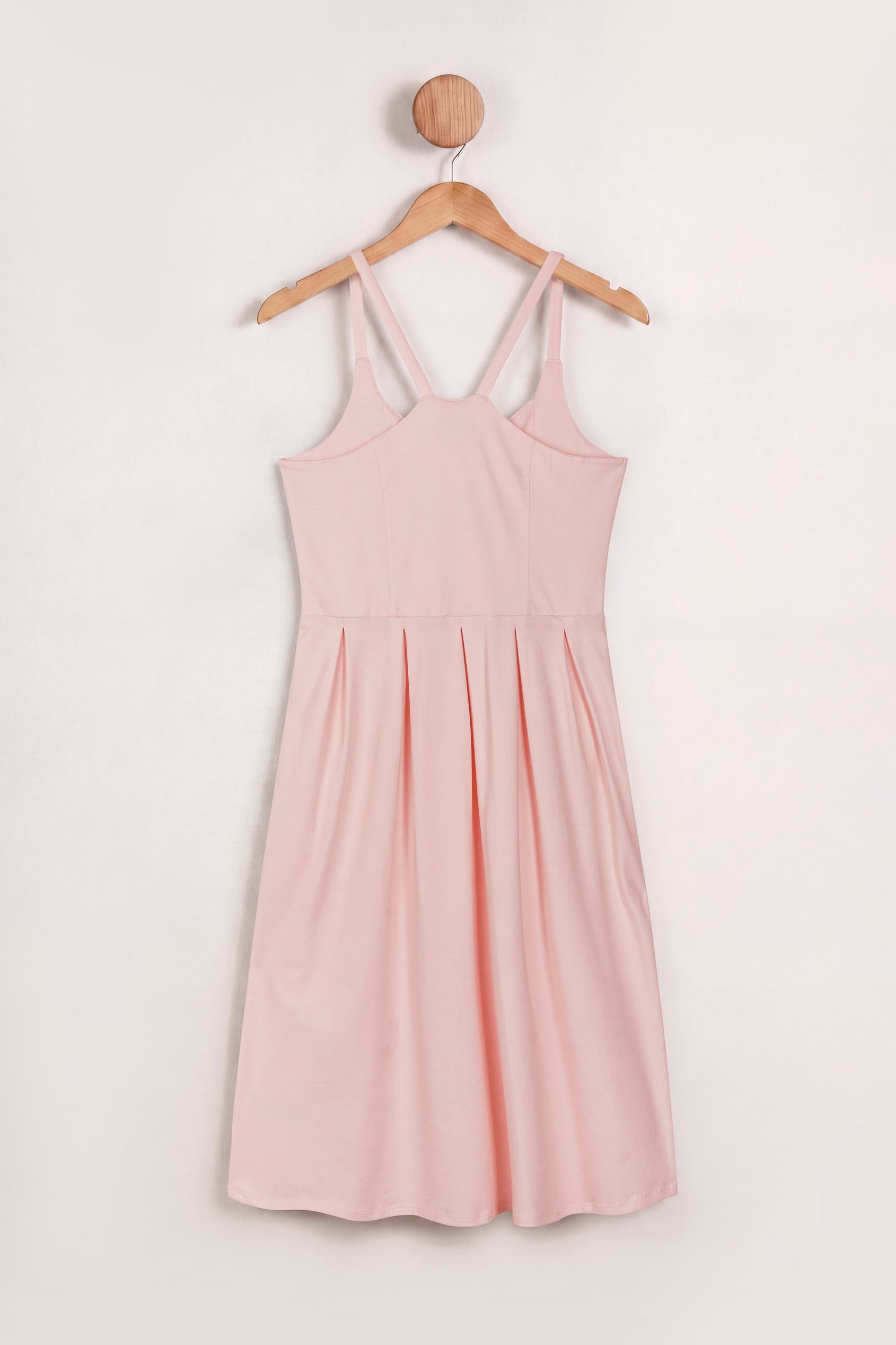 Tie Front  Jersey Midi Dress