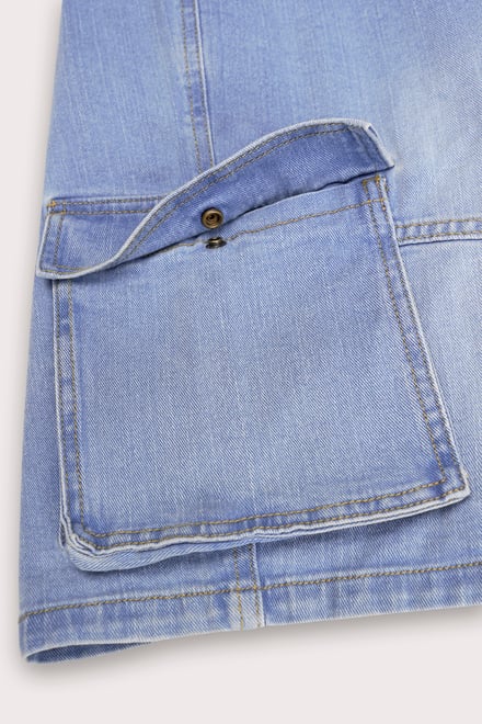 Men's Denim Cargo Shorts | Enorsia
