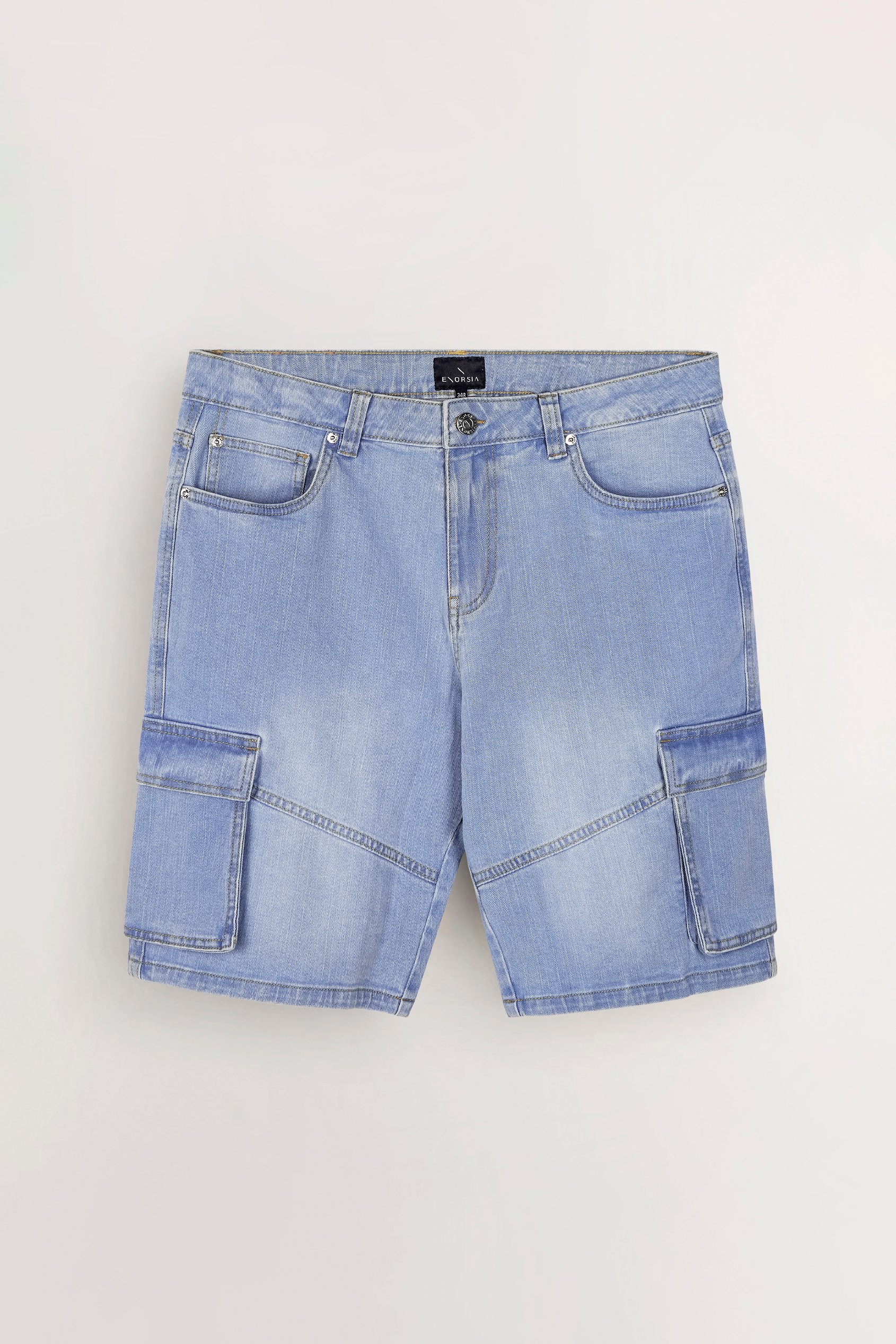 Men's Denim Cargo Shorts | Enorsia