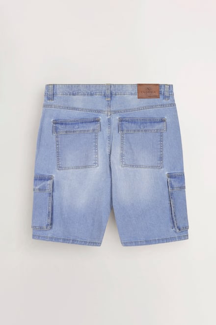 Men's Denim Cargo Shorts | Enorsia