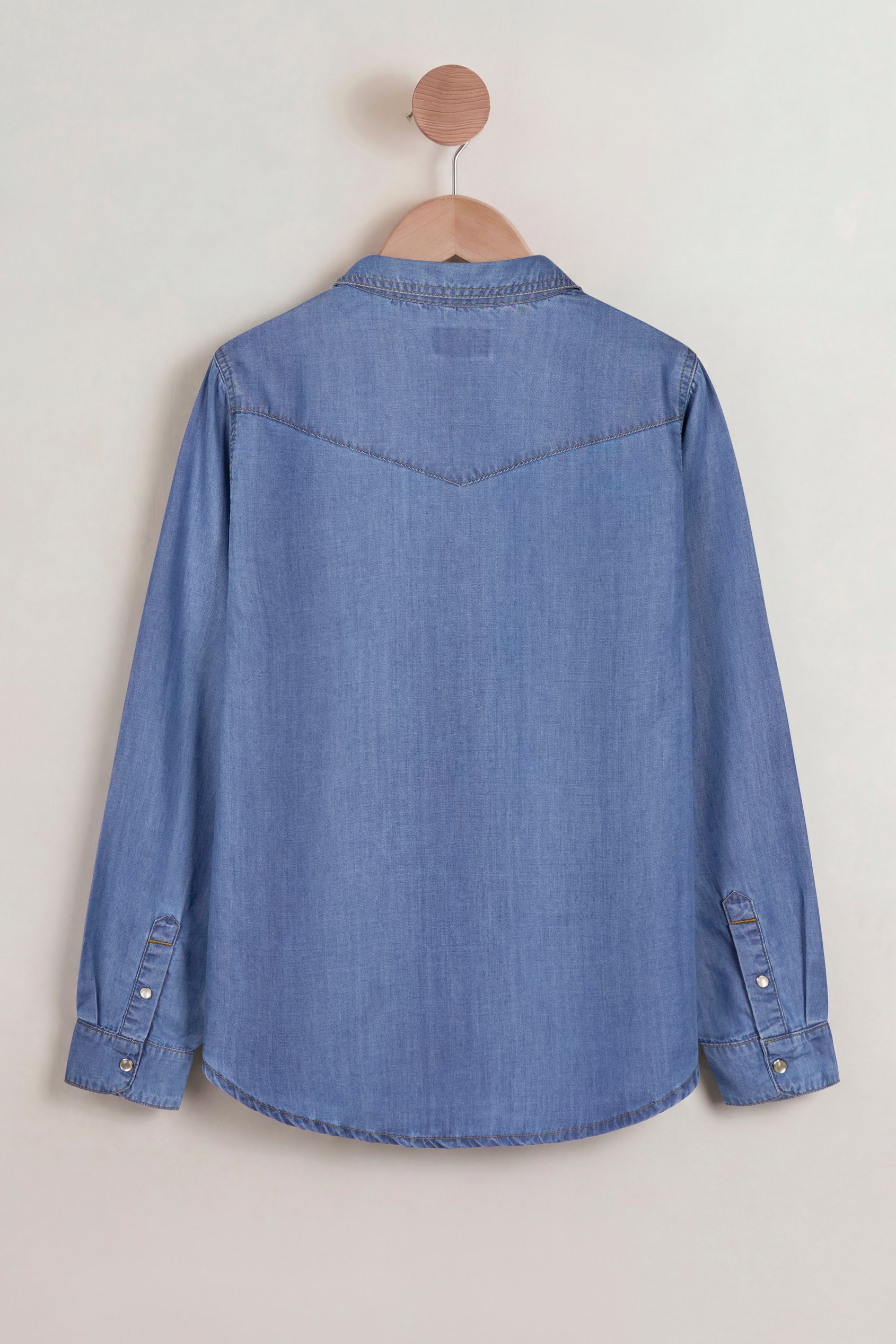 Women's Long Sleeve Tencel Denim Shirt