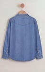 Women's Long Sleeve Tencel Denim Shirt