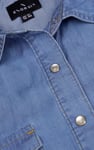 Women's Long Sleeve Tencel Denim Shirt