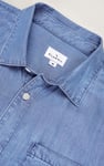 Men's Tencel Long Sleeve Denim Shirt