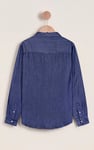 Men's Regular Fit Tencel Denim Overshirt