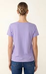 Lace Pocket V-Neck Tee