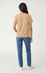 Lace Pocket V-Neck Tee