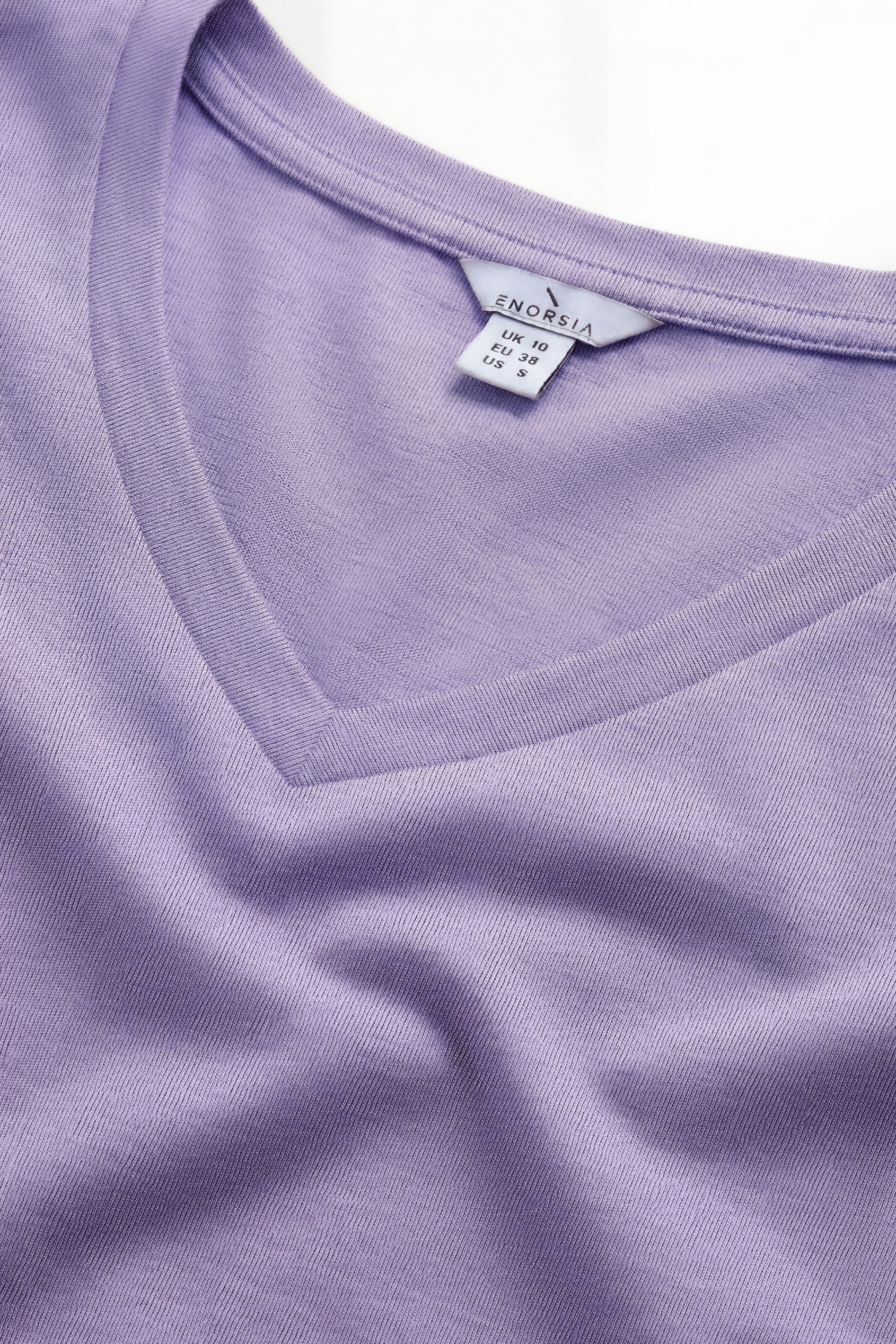 Lace Pocket V-Neck Tee