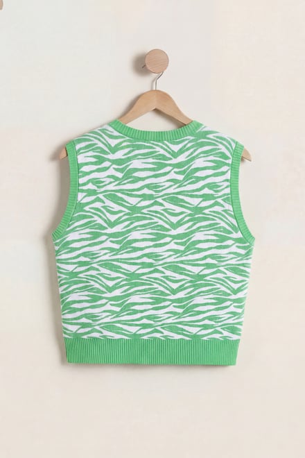 Zebra Printed Top