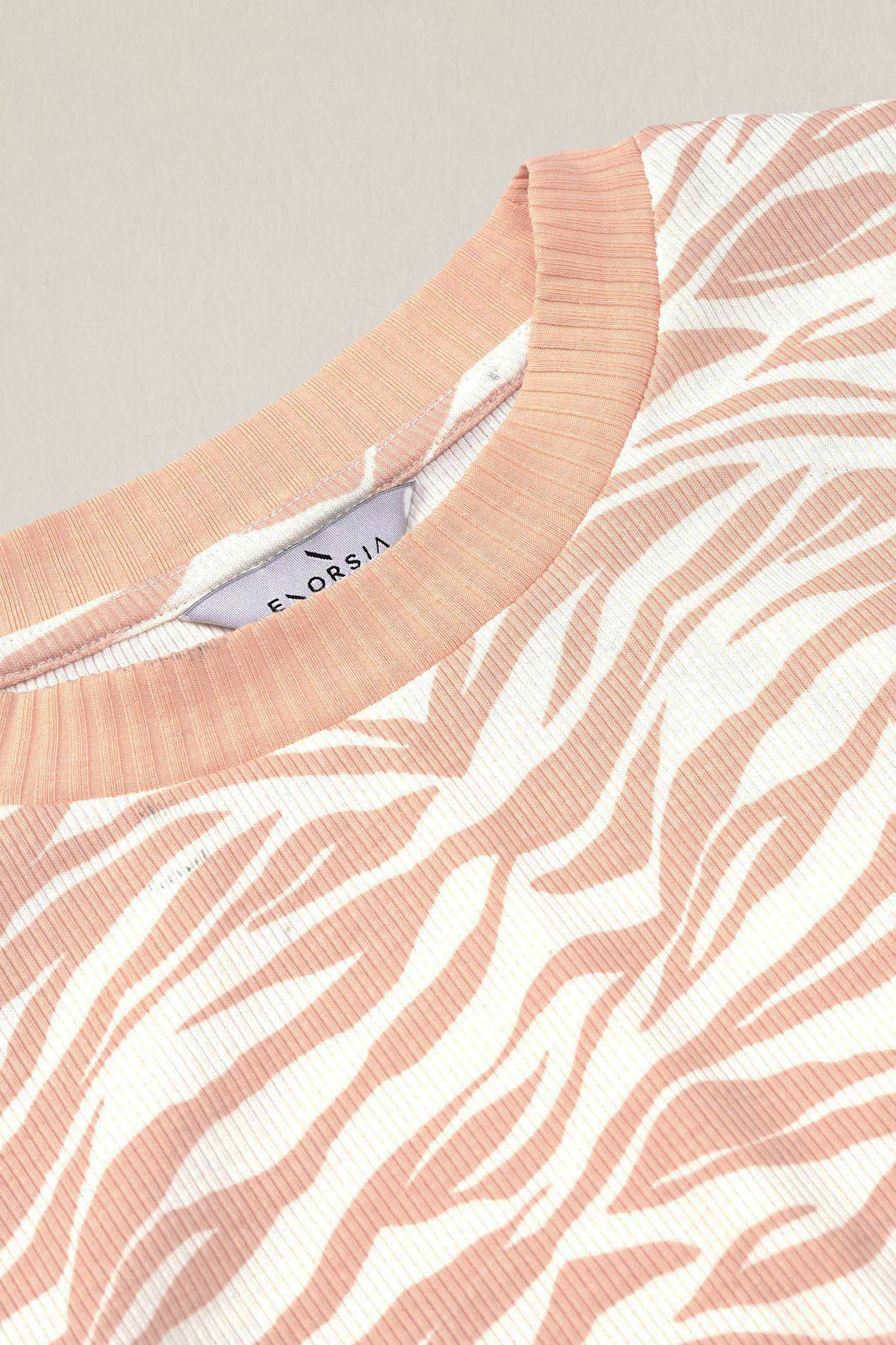 Zebra Printed Top
