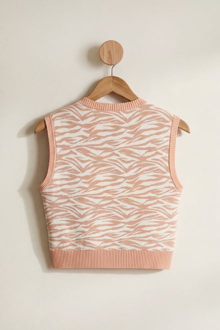 Zebra Printed Top