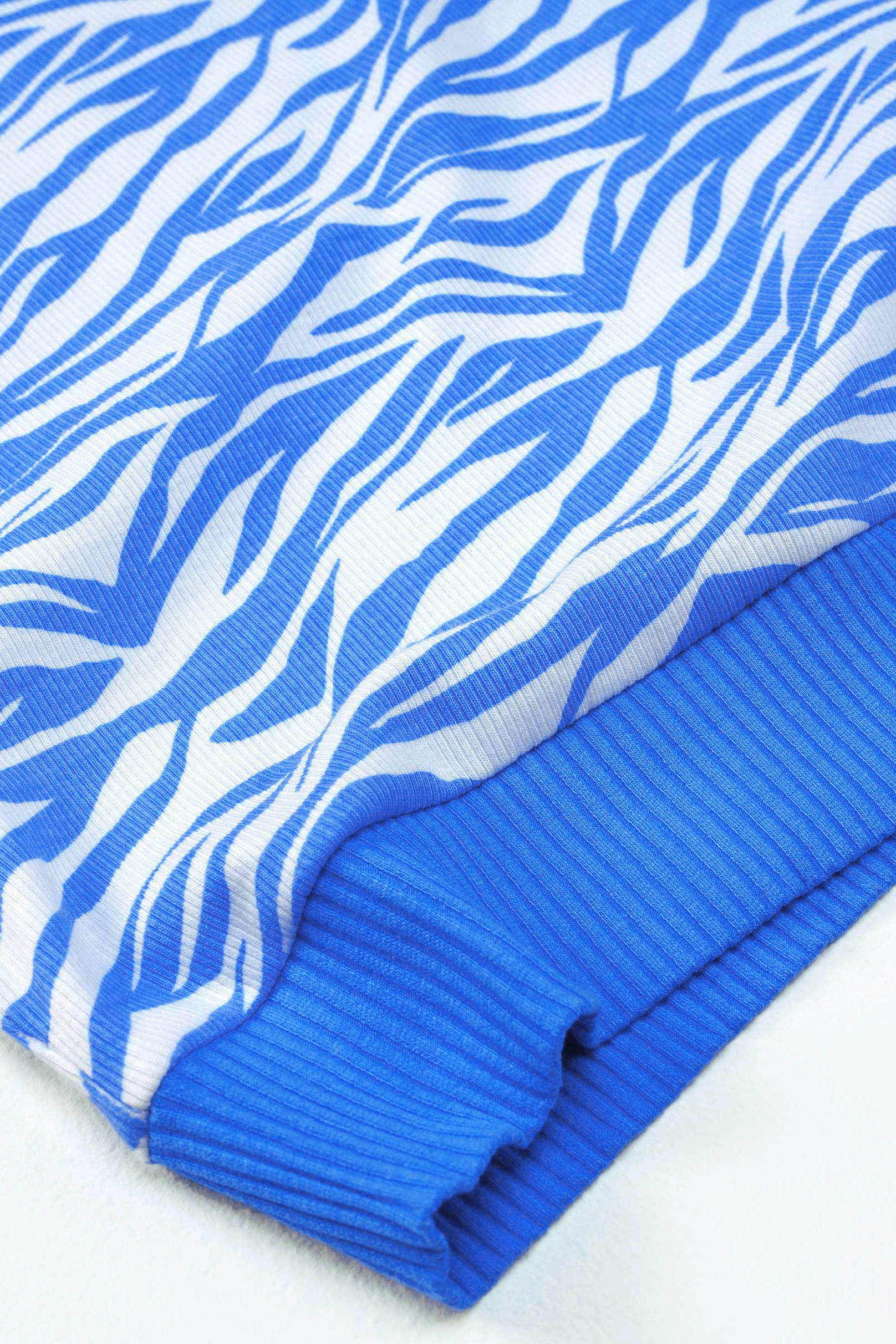 Zebra Printed Top