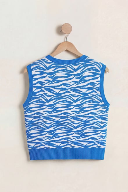 Zebra Printed Top