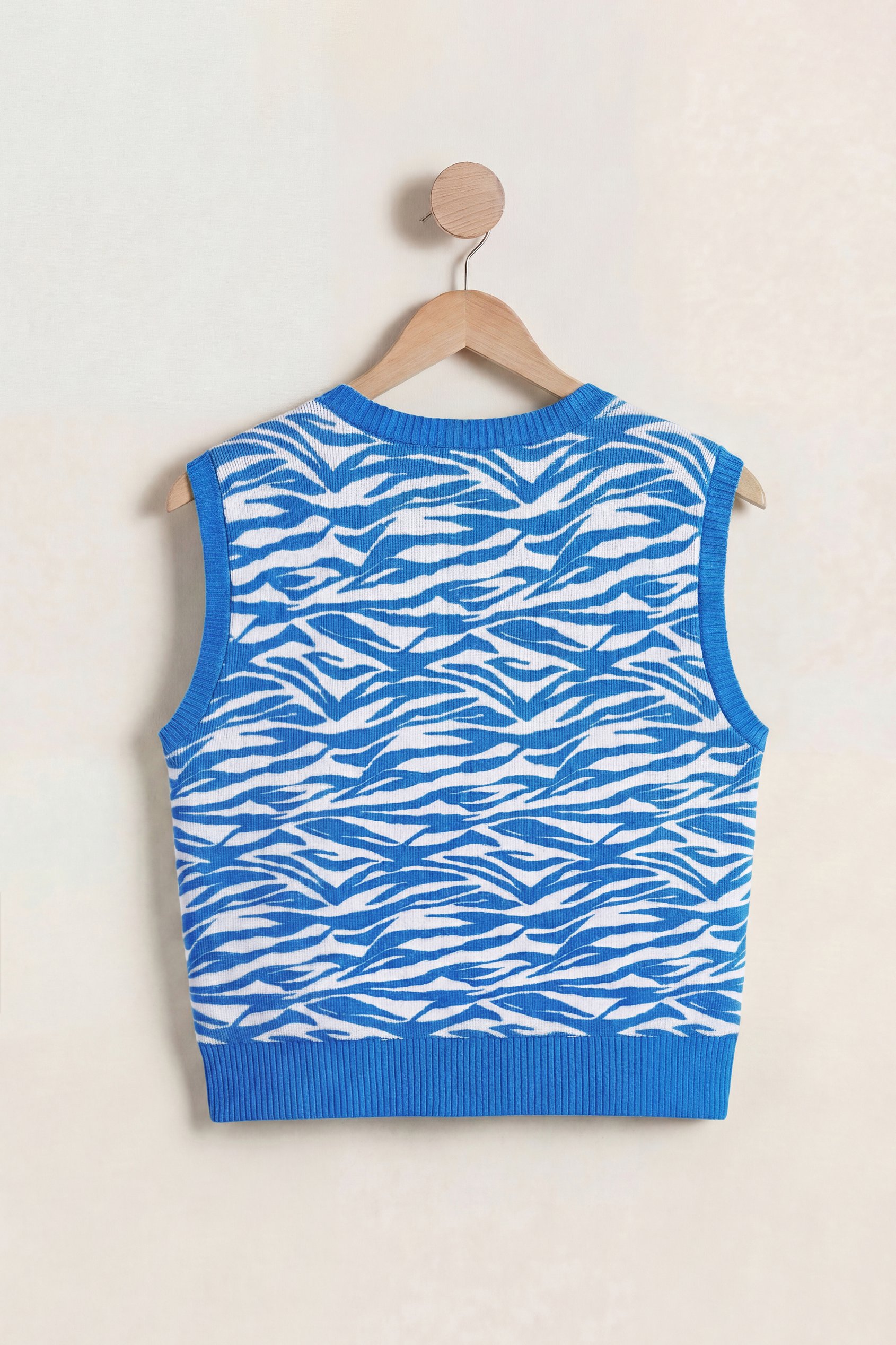 Zebra Printed Top