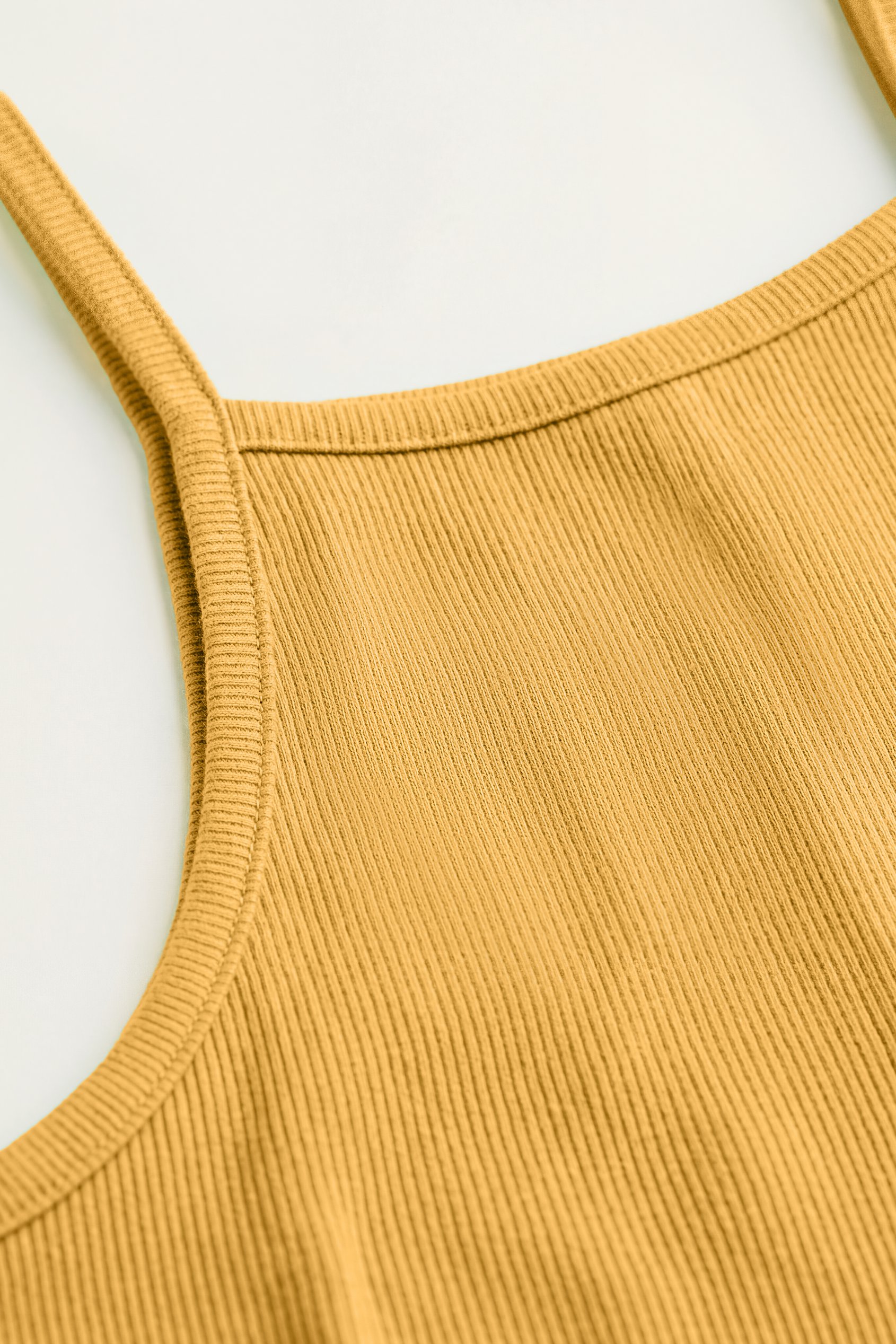 Square Neck Ribbed Cami