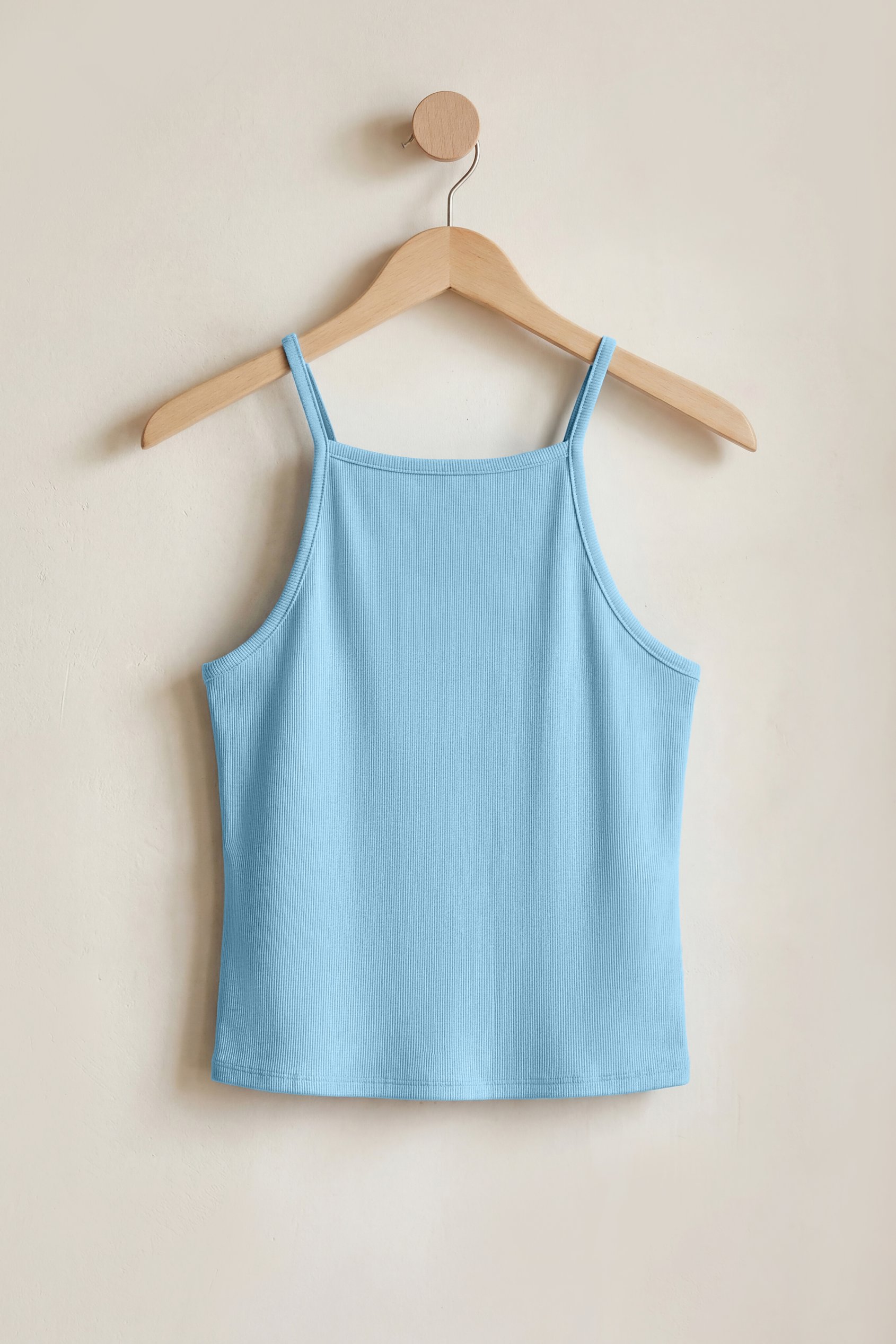 Square Neck Ribbed Cami