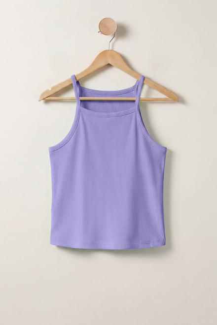 Square Neck Ribbed Cami
