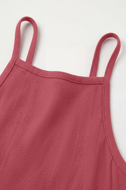 Square Neck Ribbed Cami