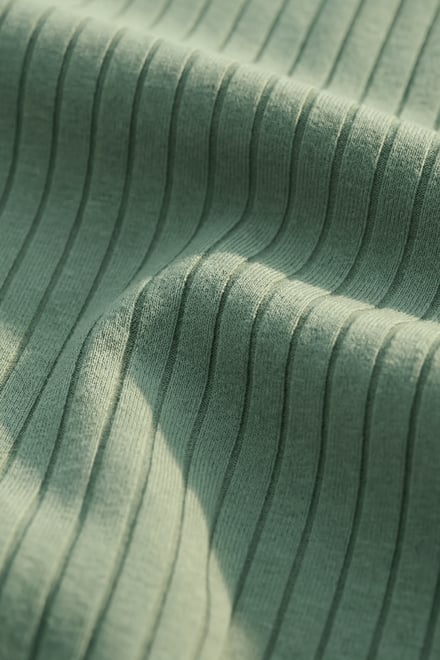 Ribbed Front Button Tank Top