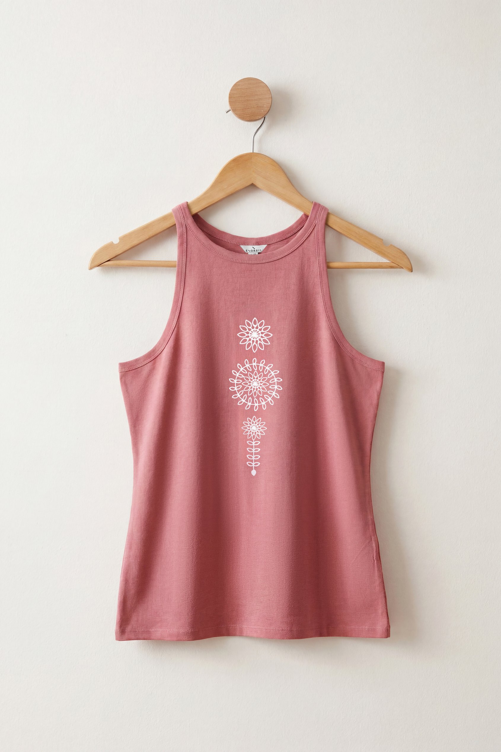 Motif Embroidered Tank Top
