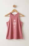 Motif Embroidered Tank Top