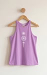 Motif Embroidered Tank Top