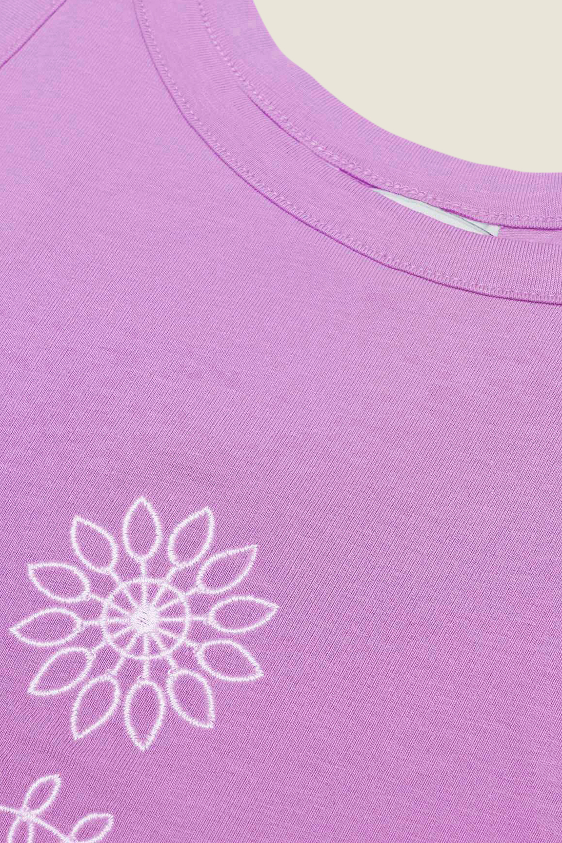 Motif Embroidered Tank Top