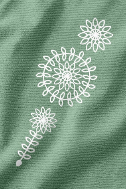 Motif Embroidered Tank Top