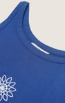 Motif Embroidered Tank Top