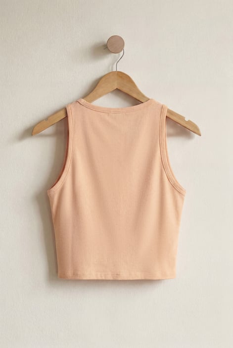 Nude Super Soft Cropped Tank Top