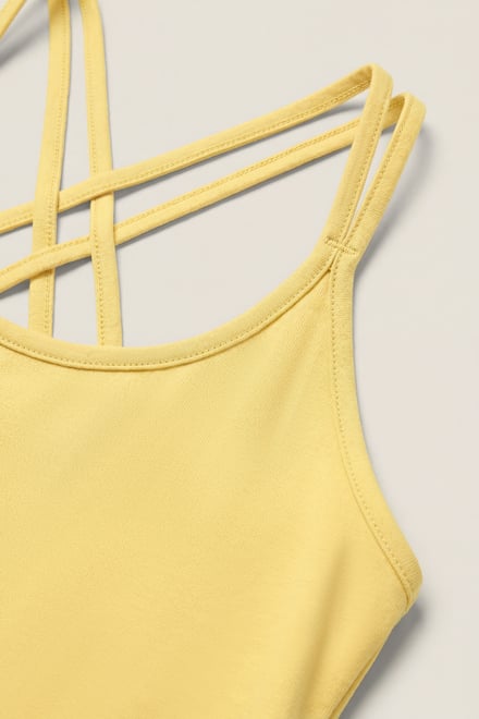 Cross Back Crop Cami