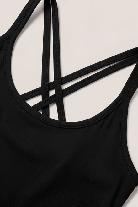 Cross Back Crop Cami