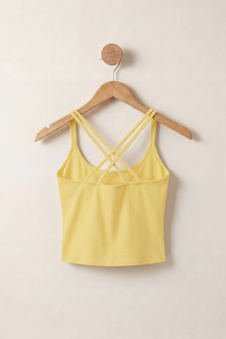 Cross Back Crop Cami