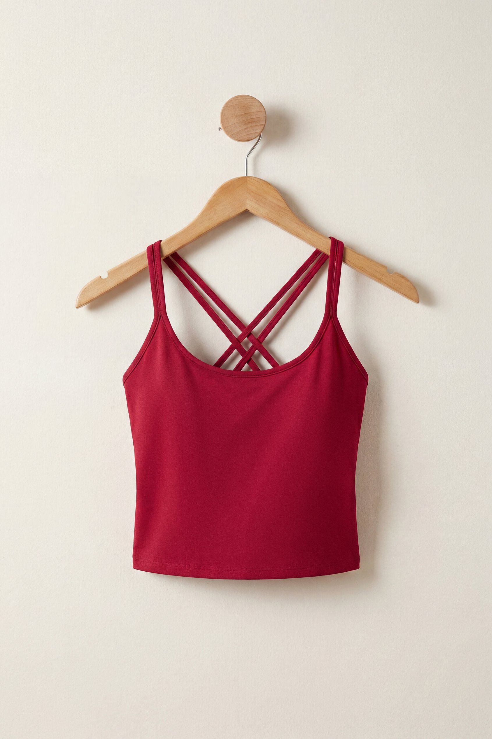 Cross Back Crop Cami