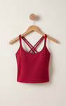Cross Back Crop Cami