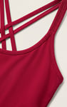 Cross Back Crop Cami