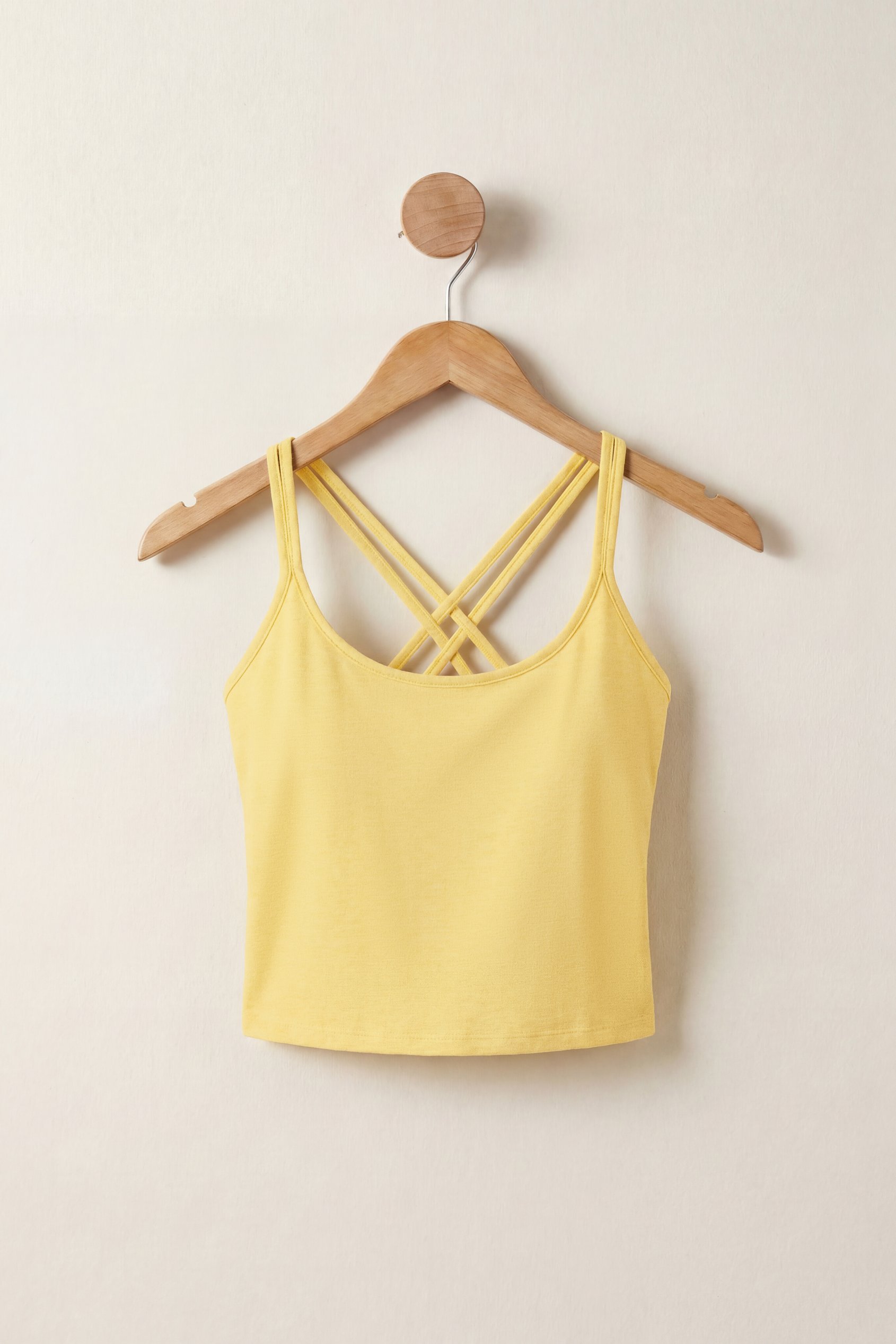 Cross Back Crop Cami